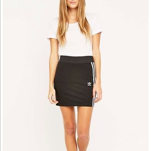 adidas mini skirt